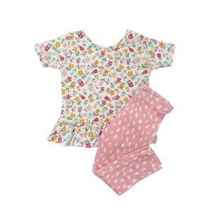 Vivie And Ash Matching Floral Set 2-3y